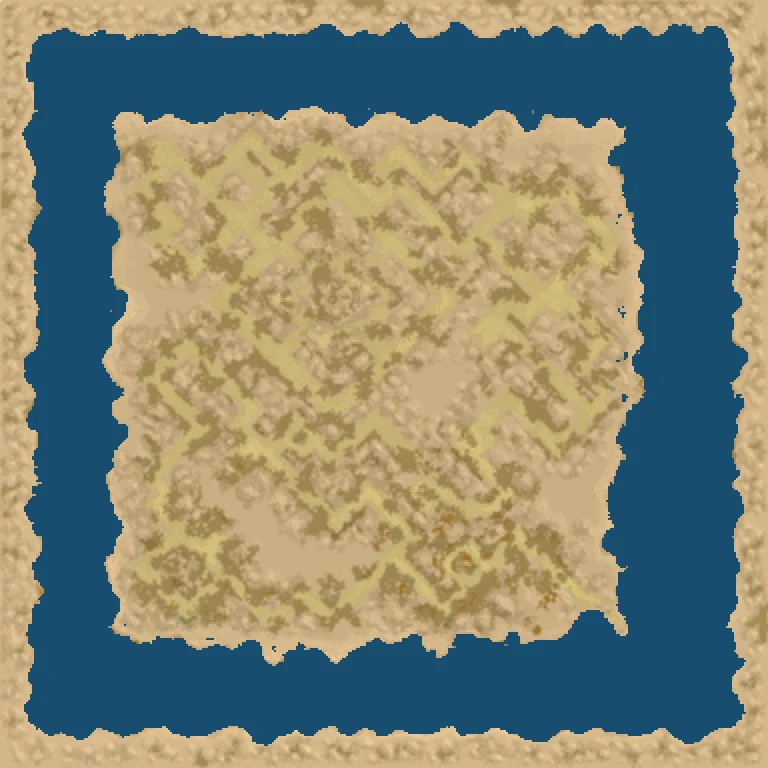 Map of Forsaken City