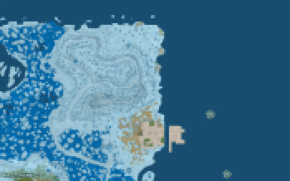 Close-up of Ascaron around the entrance