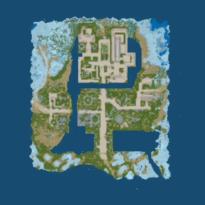 Map of Thundoria Mirage
